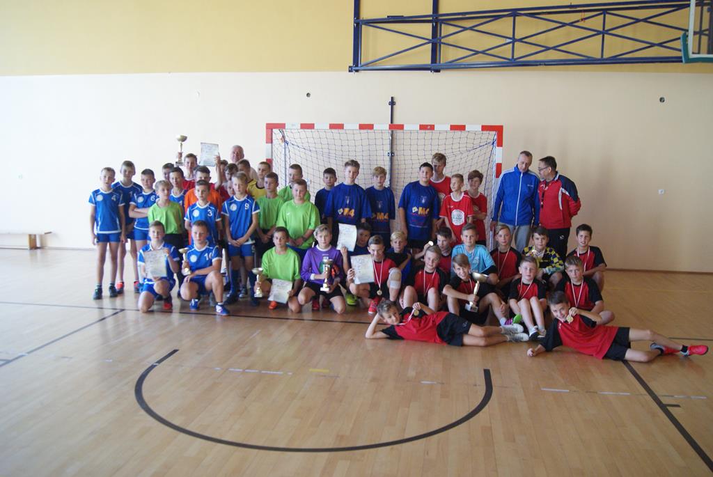 Turniej halowej piłki nożnej chłopców młodszych „O Puchar Burmistrza Krynicy-Zdroju” Krynica-Zdrój, 16.10.2019 r
