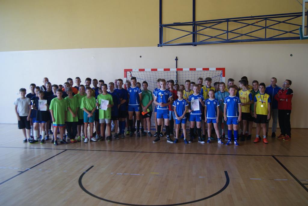 Turniej halowej piłki nożnej chłopców starszych „O Puchar Burmistrza Krynicy-Zdroju” Krynica-Zdrój, 21.10.2019 r.