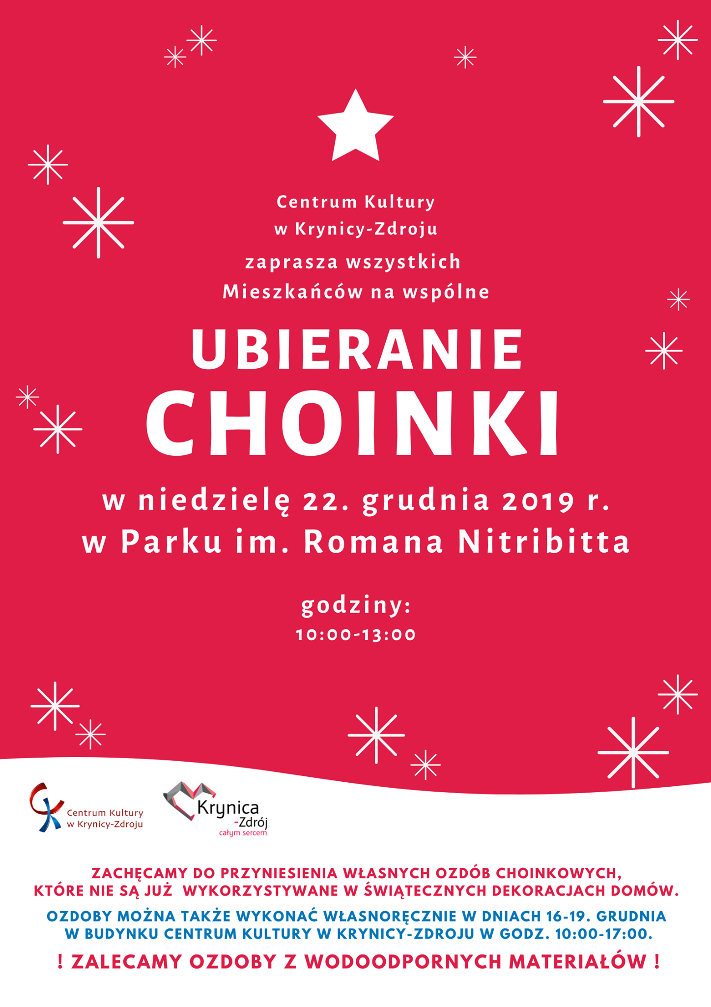 Wspólne ubieranie choinki