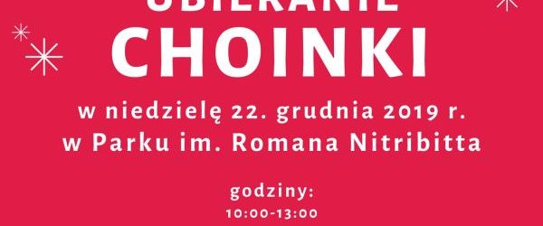 Wspólne ubieranie choinki