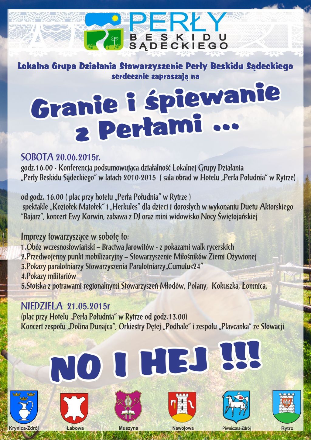 Granie i śpiewanie z Perłami