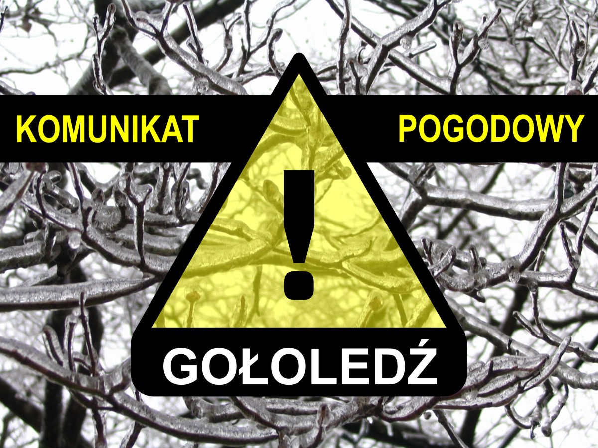 Komunikat - ostrzeżenie meteorologiczne