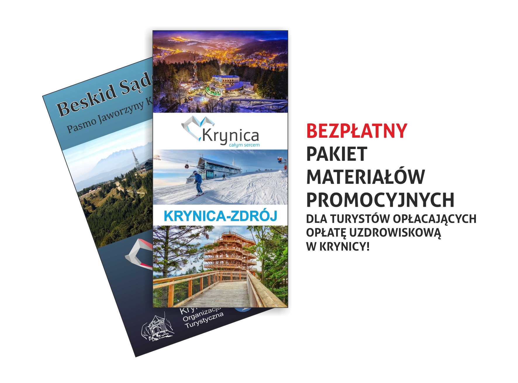 Bezpłatny pakiet materiałów promocyjnych dla turystów opłacających  opłatę uzdrowiskową
