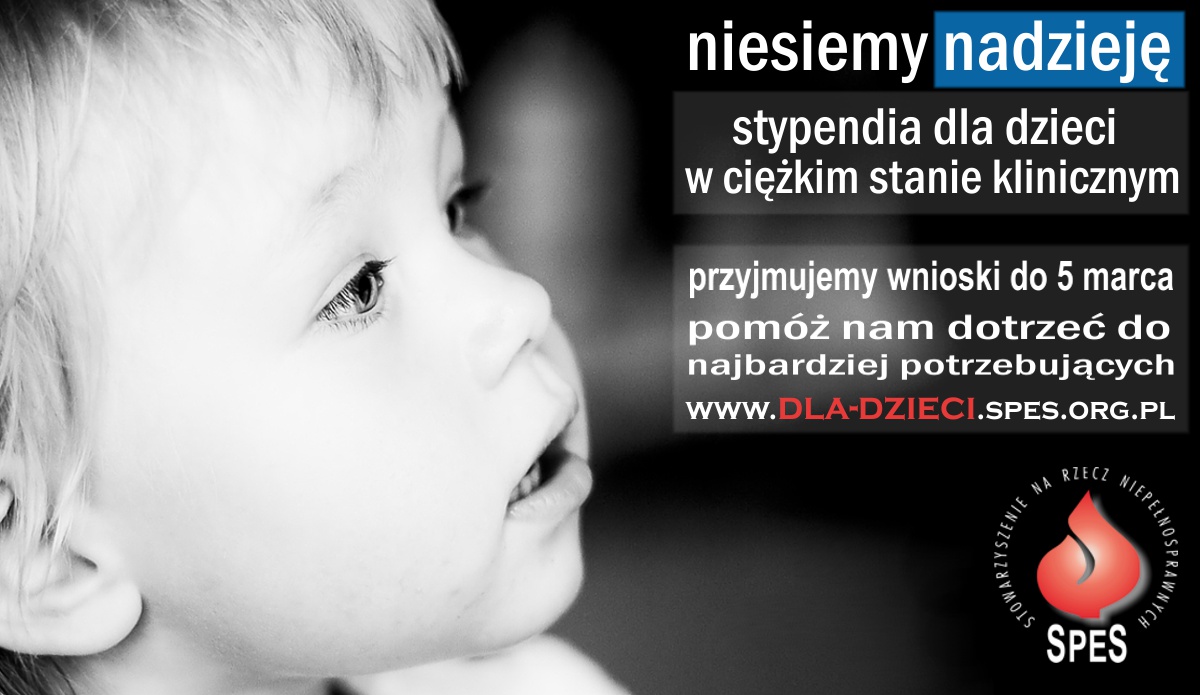 Stypendia dla dzieci w ciężkim stanie klinicznym – rekrutacja