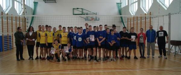 Turniej piłki siatkowej chłopców starszych „O Puchar Burmistrza Krynicy-Zdroju” Tylicz, 25.02.2020 r.