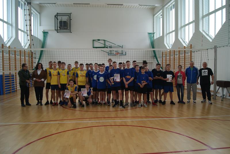 Turniej piłki siatkowej chłopców starszych „O Puchar Burmistrza Krynicy-Zdroju” Tylicz, 25.02.2020 r.