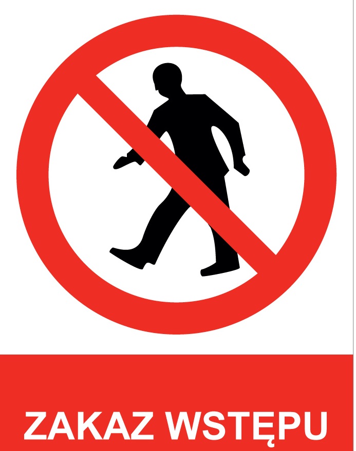 UWAGA! LASY OBJĘTE ZAKAZEM WSTĘPU