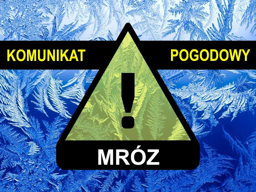 Komunikat - ostrzeżenie meteorologiczne