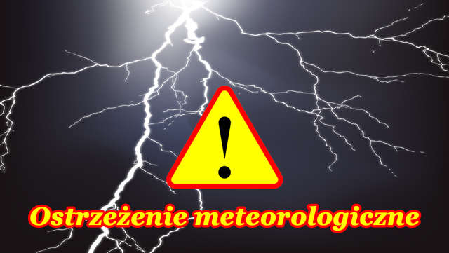 Komunikat - ostrzeżenie meteorologiczne