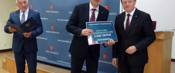 2 220 138 zł dla Krynicy-Zdroju z Funduszu Inwestycji Samorządowych