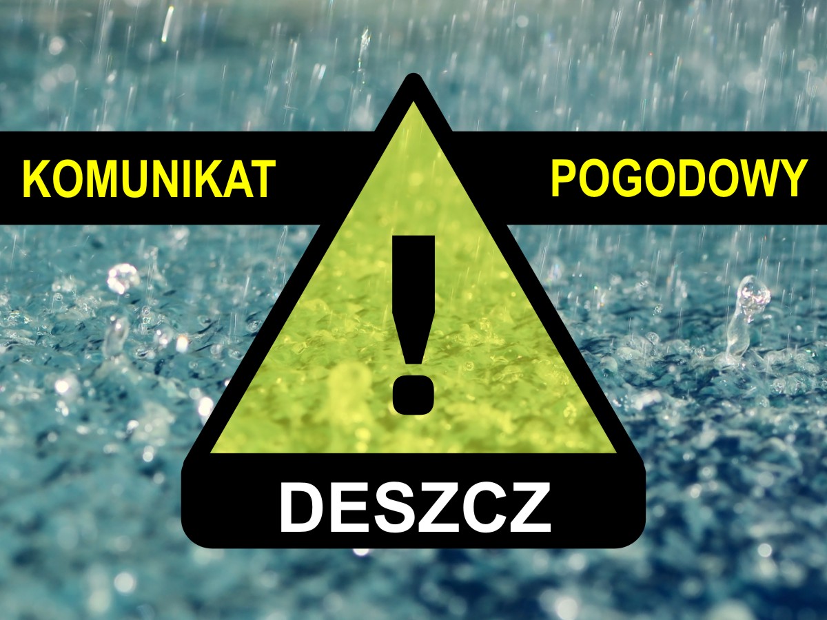 Komunikat - ostrzeżenie meteorologiczne