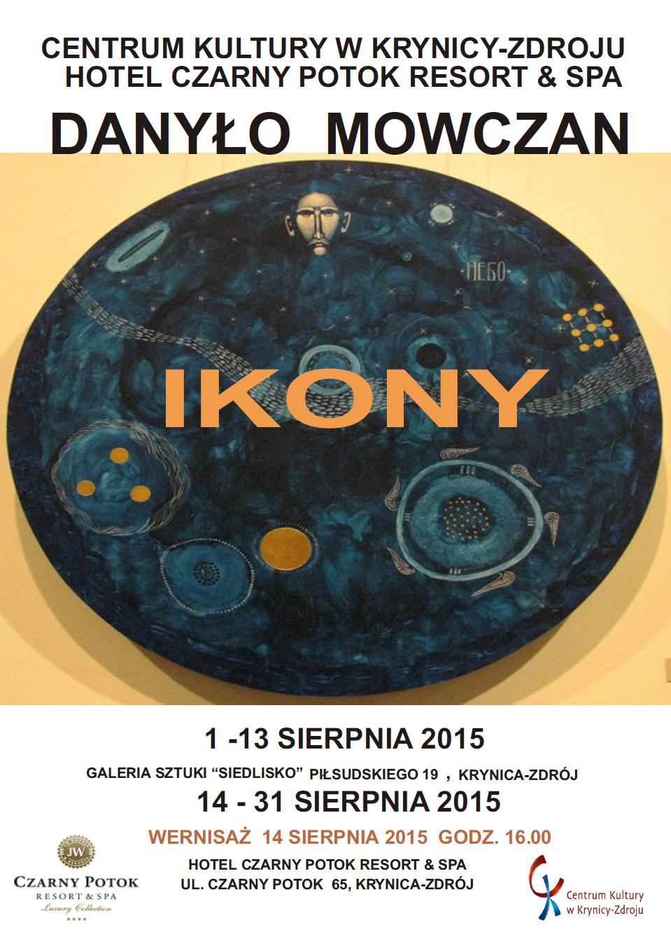 Wystawa ikon Danyło Mowczana