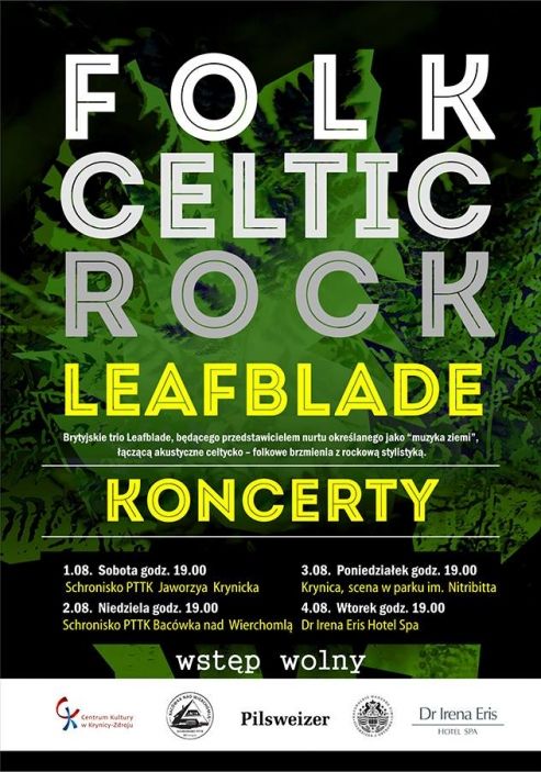 Leafblade brytyjski zespół folk – rockowy zagra w Krynicy-Zdroju