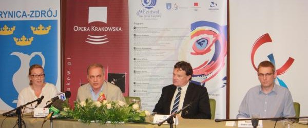Konferencja prasowa Festiwalu im. Jana Kiepury