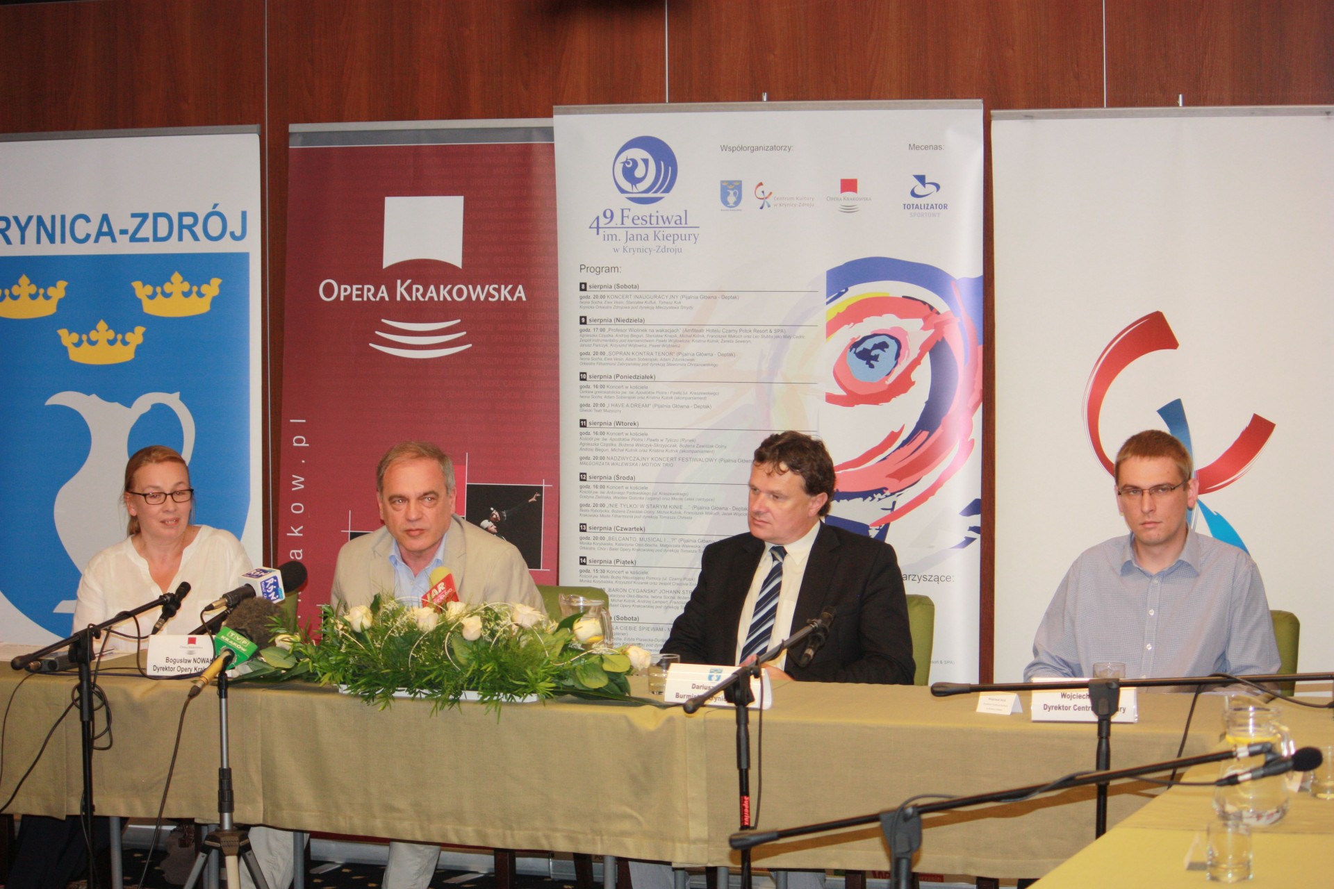 Konferencja prasowa Festiwalu im. Jana Kiepury