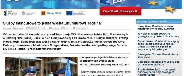 XV Mistrzostwa Świata Służb Mundurowych w Halowej Piłce Nożnej w mediach