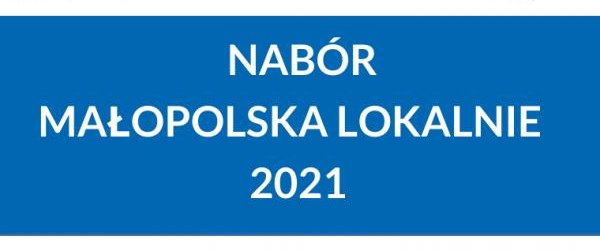 Od 7 lipca rusza nabór do Programu Małopolska Lokalnie