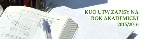 Krynicki Uniwersytet Otwarty - zapisy na rok akademicki 2015/2016