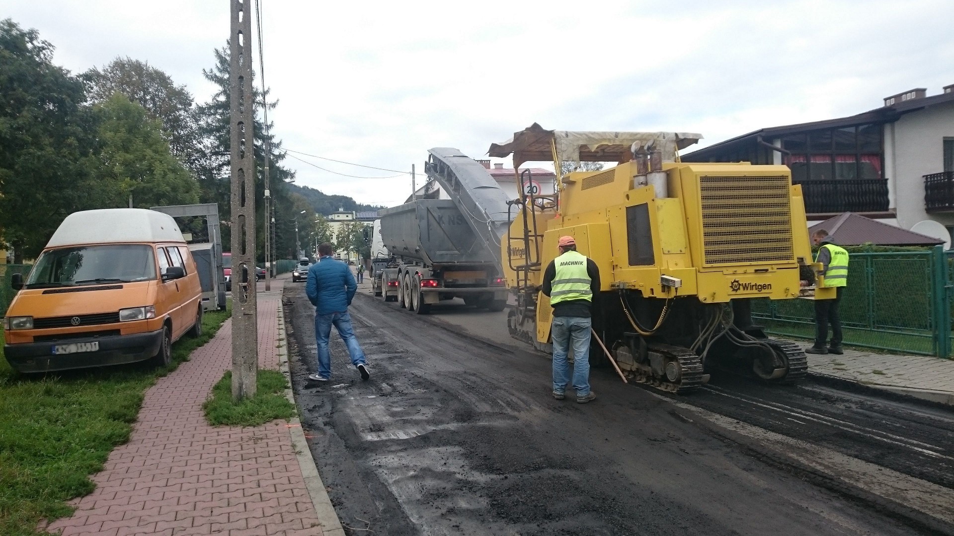 Remont ul. Władysława Reymonta