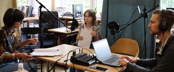 Biblioteka zamieniła się w studio nagrań….