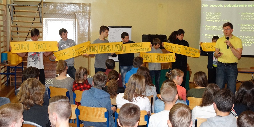 „Archipelag  Skarbów” w krynickim gimnazjum!