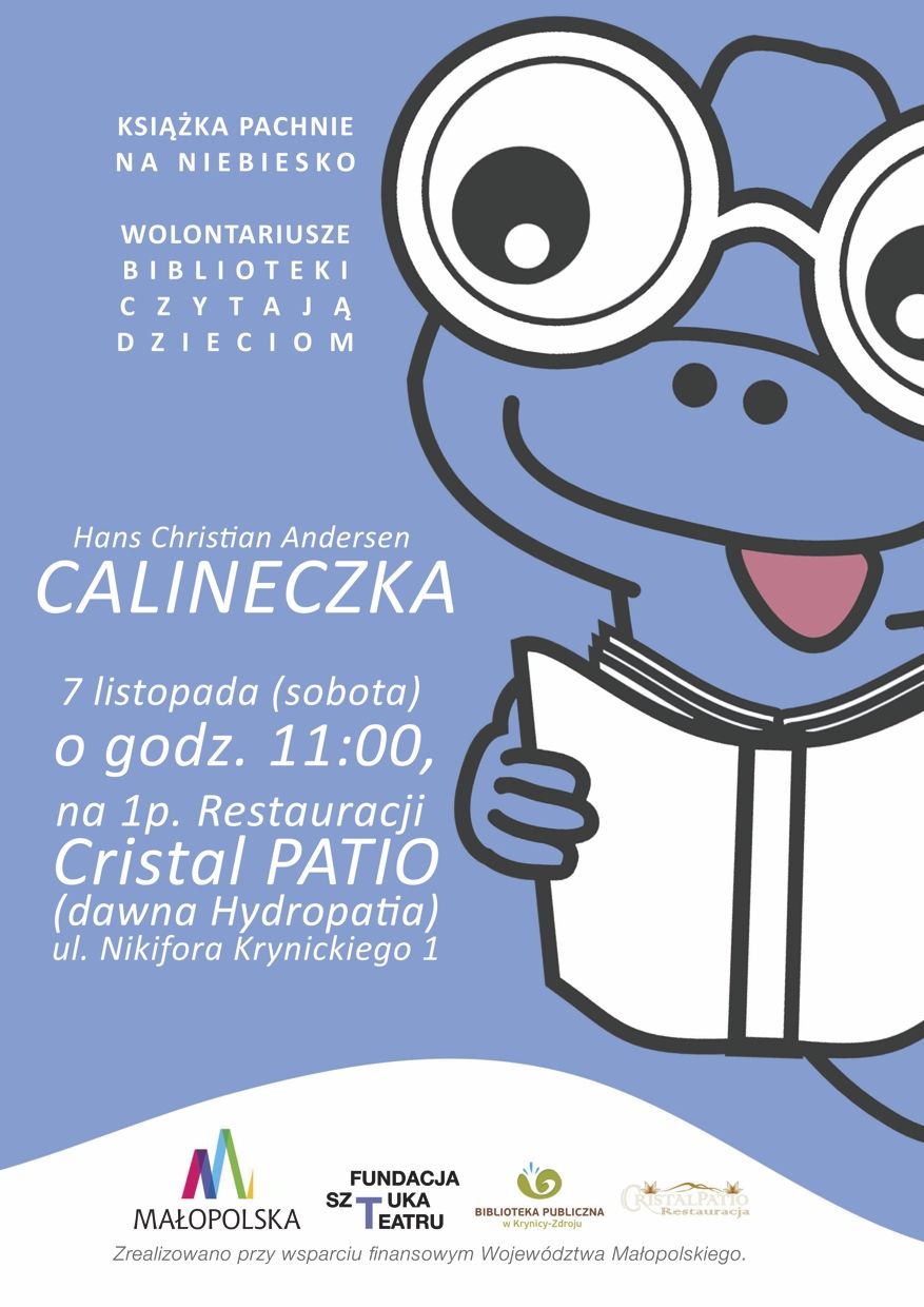 Książka pachnie na niebiesko!