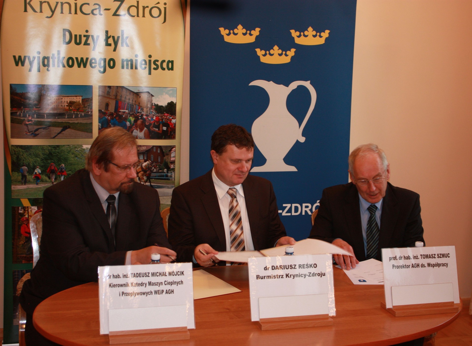 Krynica-Zdrój i AGH podpisały porozumienie o współpracy