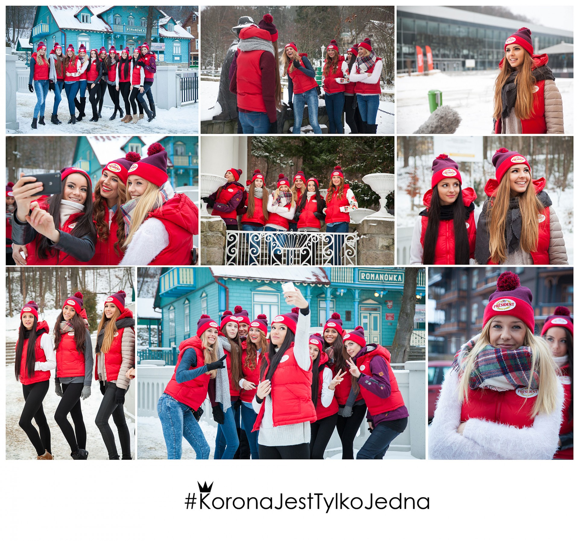 Finalistki Miss Polski zwiedzają Krynicę-Zdrój