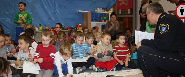 Straż Miejska w Krynicy-Zdroju uczy bezpieczeństwa najmłodszych