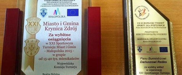 XXI edycja Sportowego Turnieju Miast i Gmin 2015 - Krynica-Zdrój z nagrodą