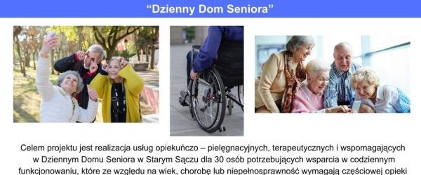 Stowarzyszenie Lokalna Grupa Działania „Brama Beskidu” ogłasza rekrutację do projektu pn. „Dzienny Dom Seniora”