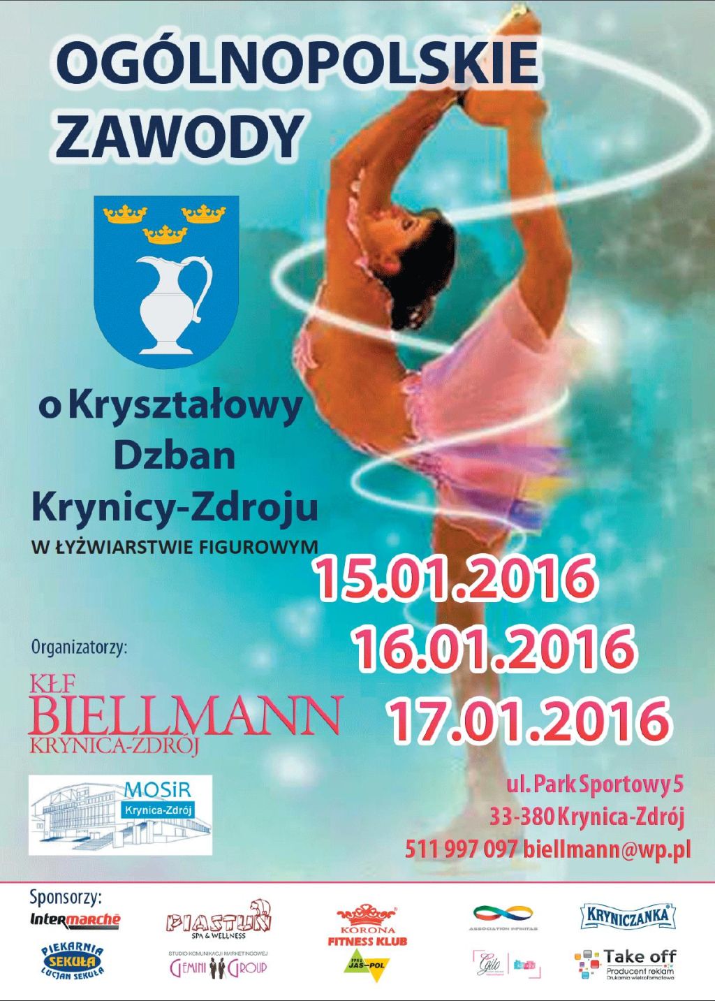 Ogólnopolskie Zawody o „Kryształowy Dzban Krynicy-Zdroju” w łyżwiarstwie figurowym