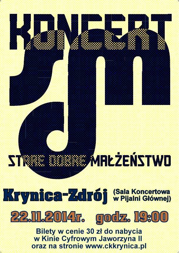 Koncert Starego Dobrego Małżeństwa - bilety