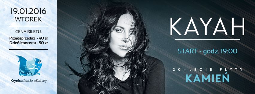 19 stycznia koncert Kayah