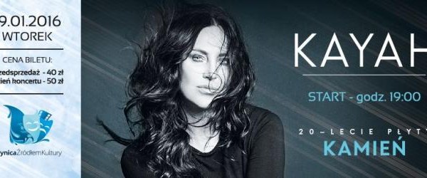 19 stycznia koncert Kayah