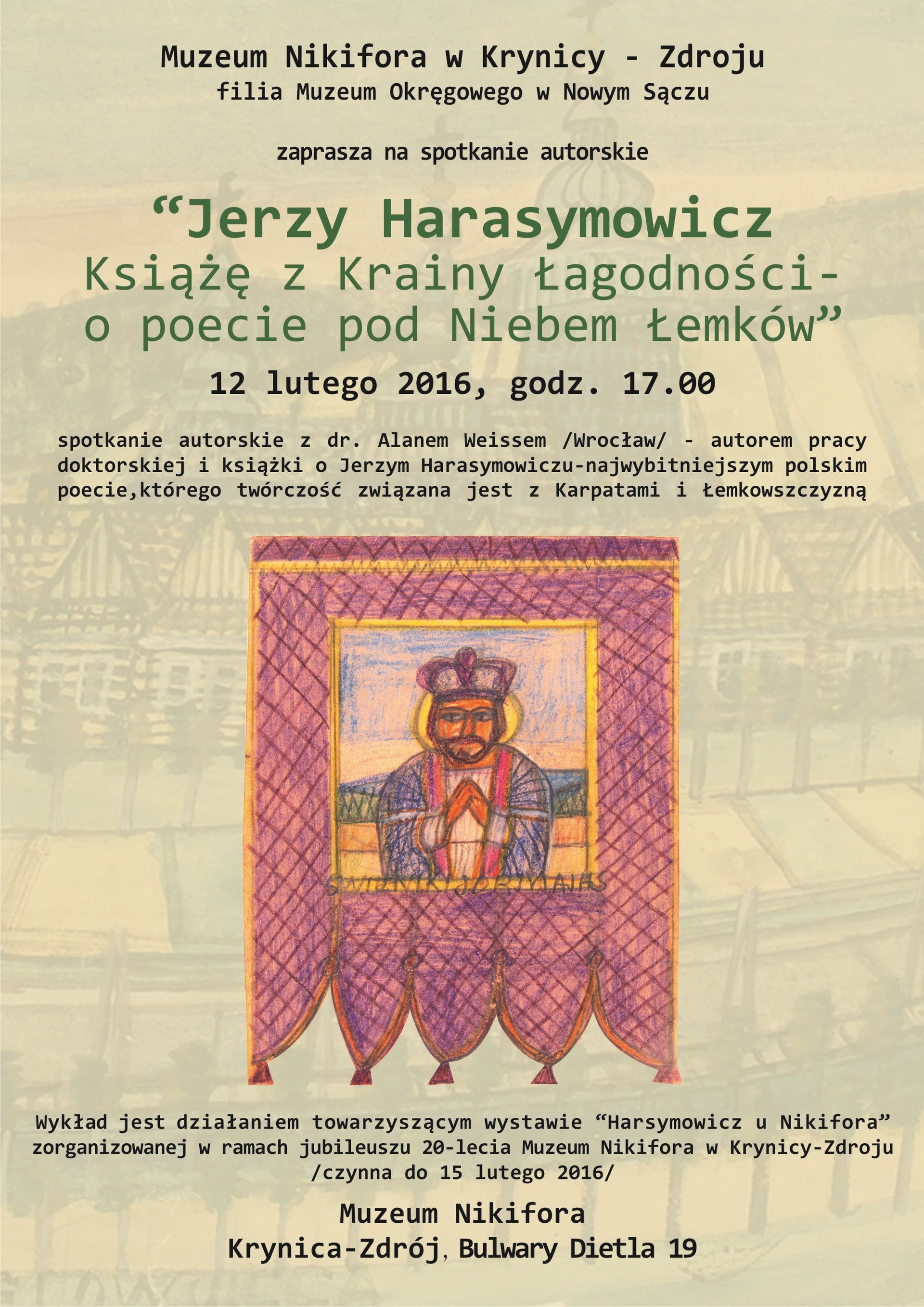 Jerzy Harasymowicz Książe z Krainy Łagodności - o poecie pod niebem Łemków