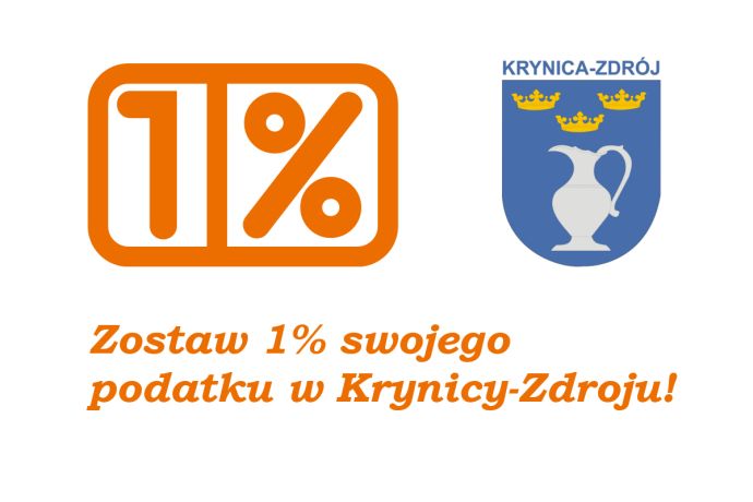 Zostaw 1% swojego podatku w Krynicy-Zdroju!