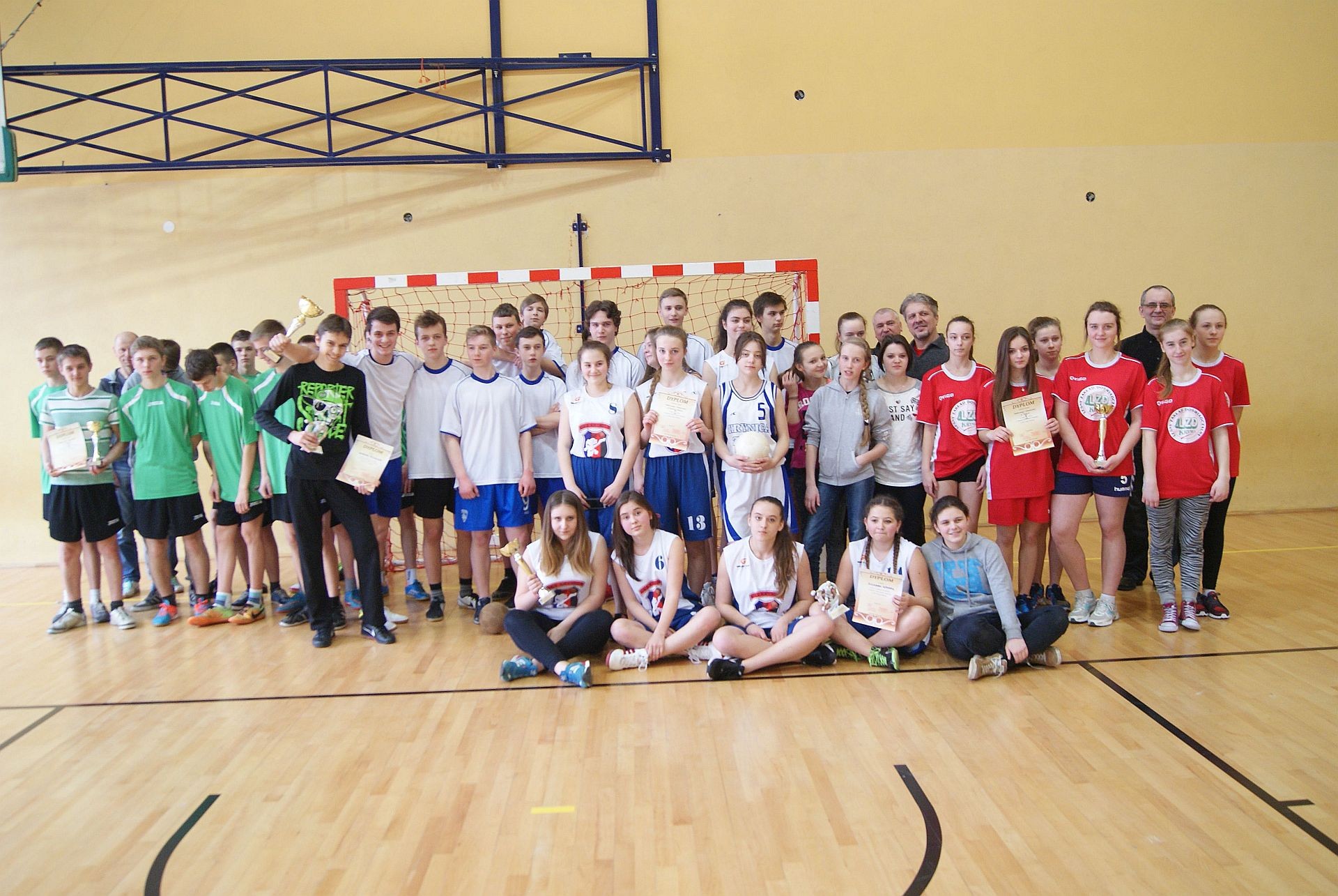 Gminne Mistrzostwa Gimnazjów w piłce ręcznej dziewcząt i chłopców