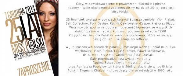 Finały MISS w Krynicy-Zdroju!