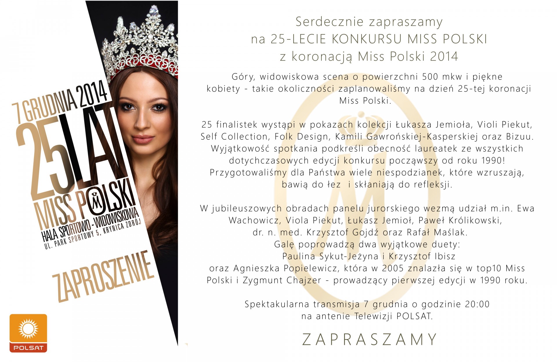 Finały MISS w Krynicy-Zdroju!