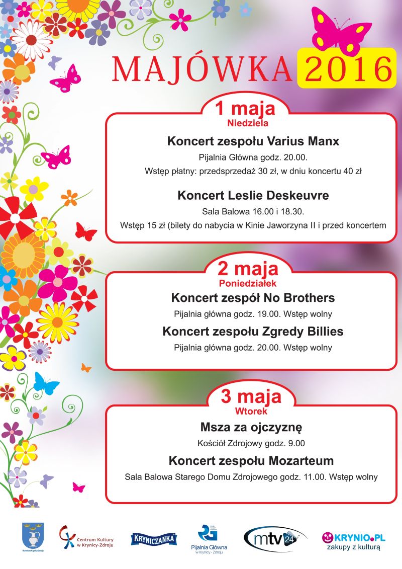 Majówka w Krynicy-Zdroju