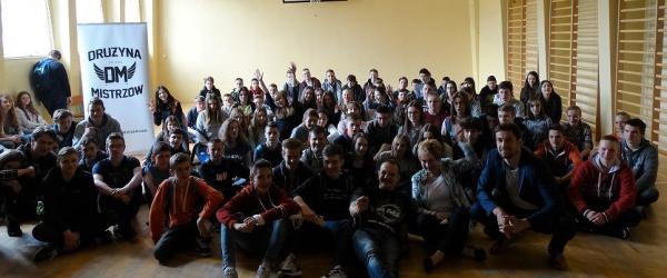 Bosski i Kołodziej w krynickim gimnazjum!