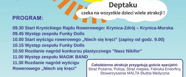 Dzień dziecka na krynickim deptaku