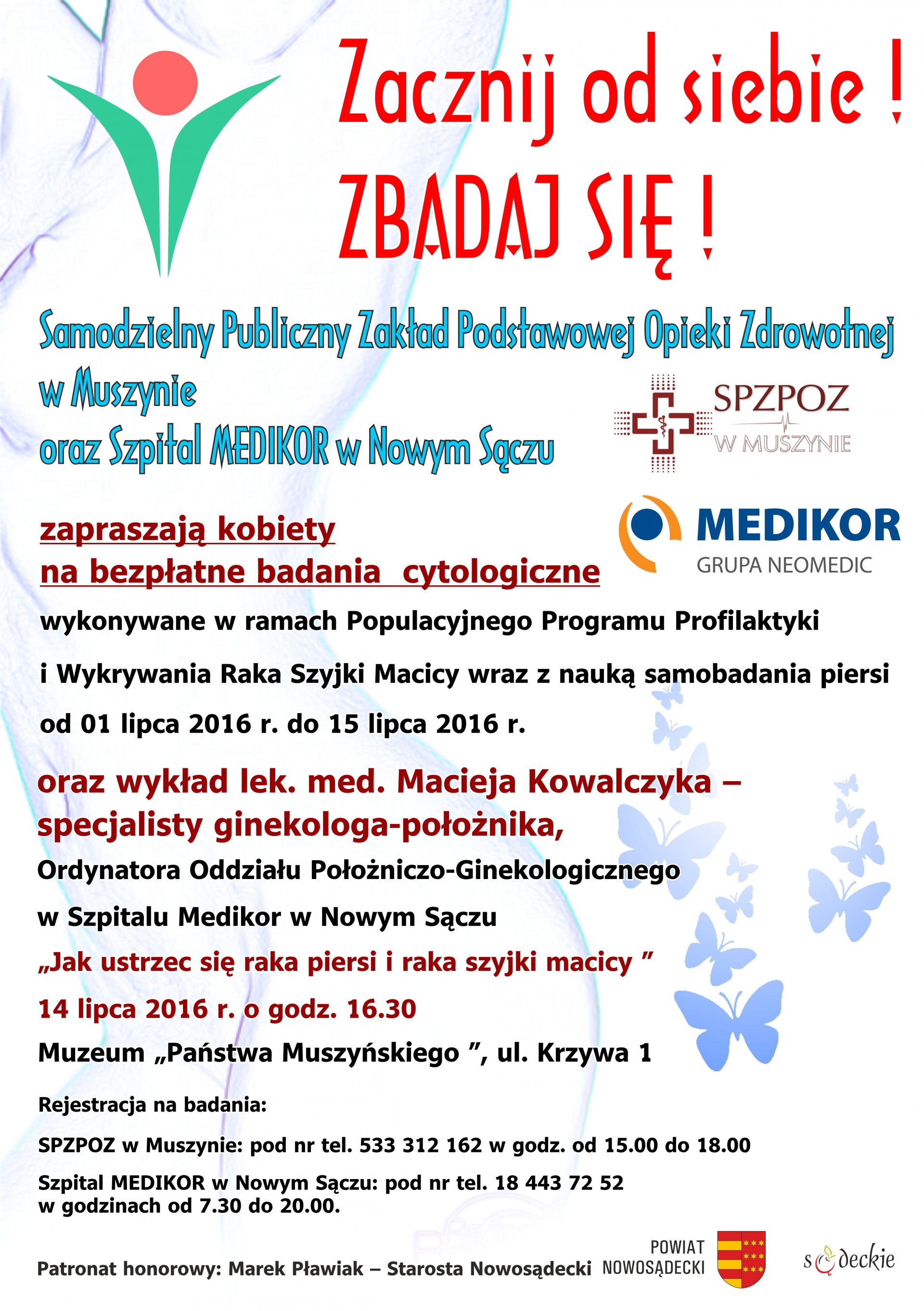 Bezpłatne badania cytologiczne