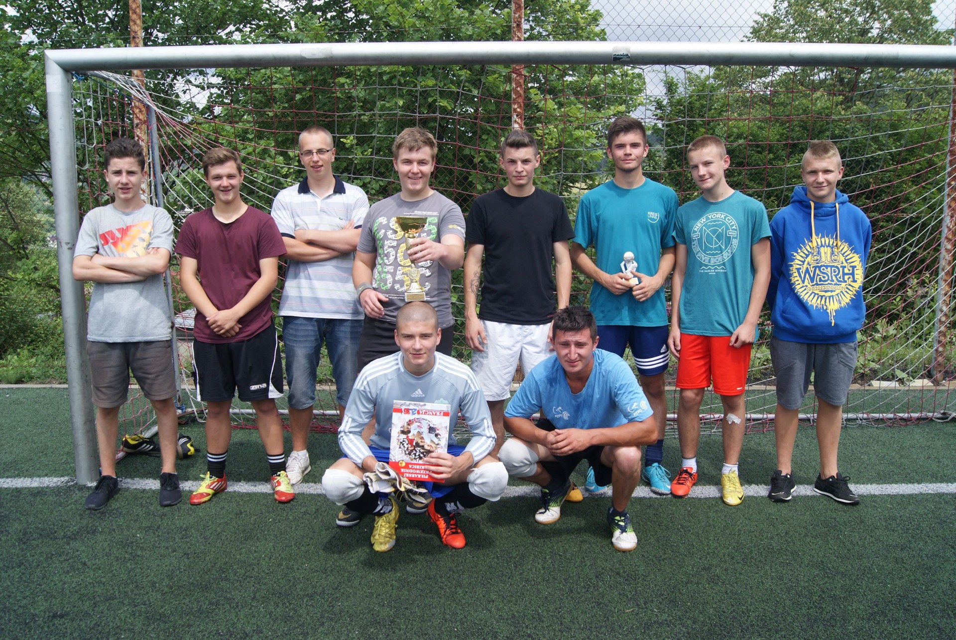 Wakacyjny turniej piłki nożnej dla uczniów Gimnazjów i Szkół Ponadgimnazjalnych „Małe Mistrzostwa Europy”