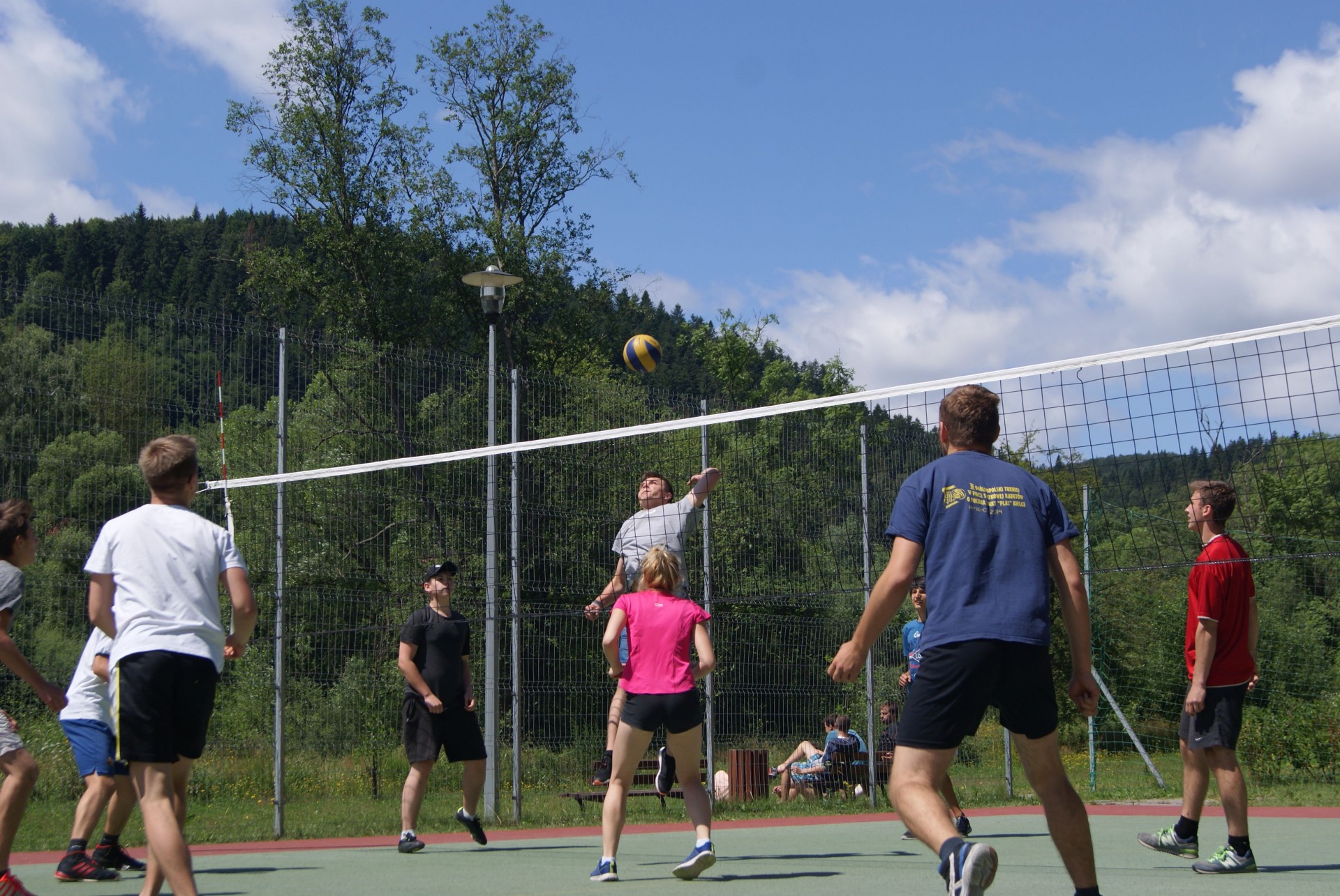 Wakacyjny turniej piłki siatkowej