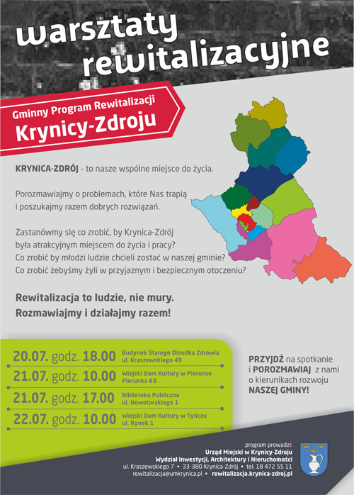 WARSZTATY REWITALIZACYJNE