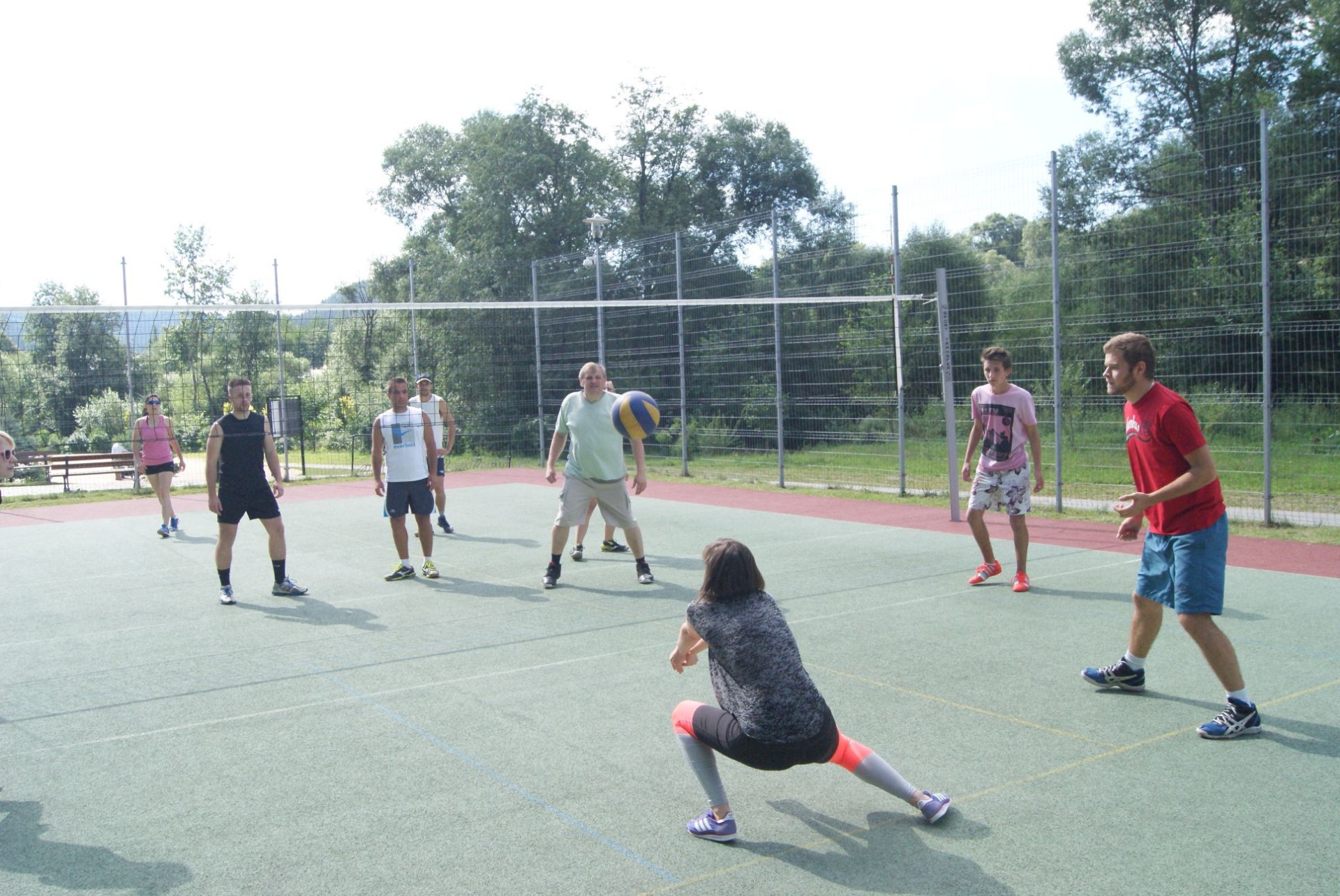 Wakacyjny turniej piłki siatkowej