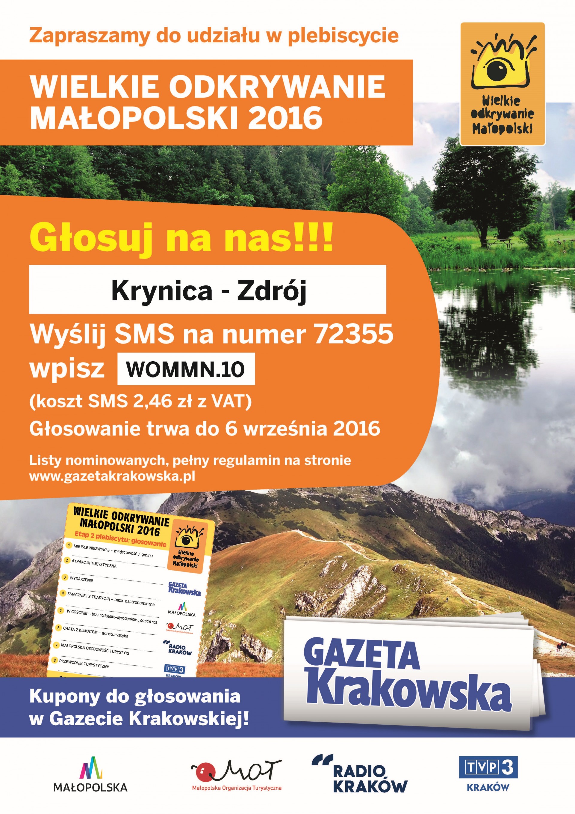 Plebiscyt Wielkie Odkrywanie Małopolski