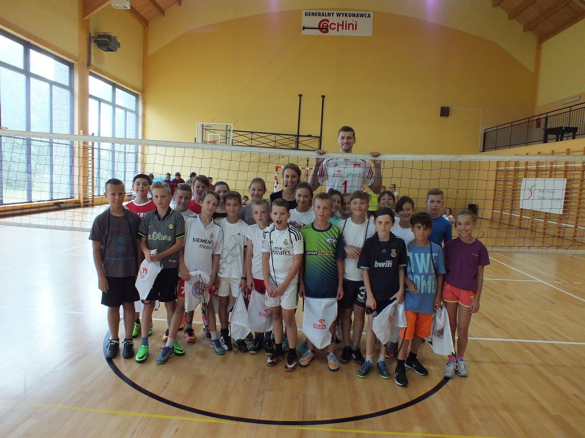 Lekcja WF-u z mistrzem